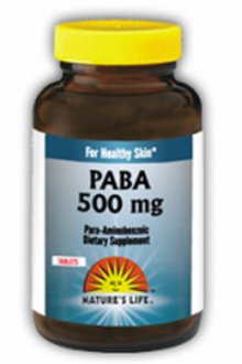 obrzek ke lnku Vitamin B10 - Kyselina para - amino - benzoov (PABA)