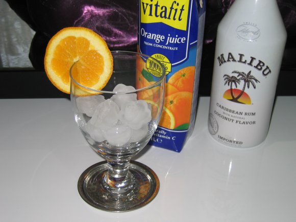 obrzek ke lnku Malibu - koktejl Malibu orange