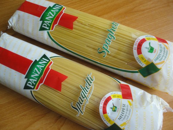 obrázek ke článku Těstoviny Spaghetti, Spaghettini - špagety