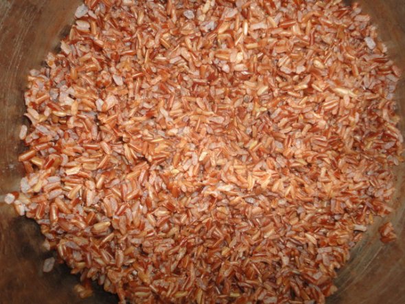 obrázek ke článku Celozrnná rýže - červená rýže natural